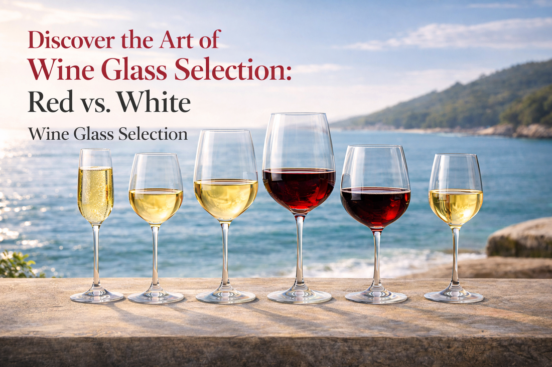 Discover the Art of Wine Glass Selection: Red vs. White
