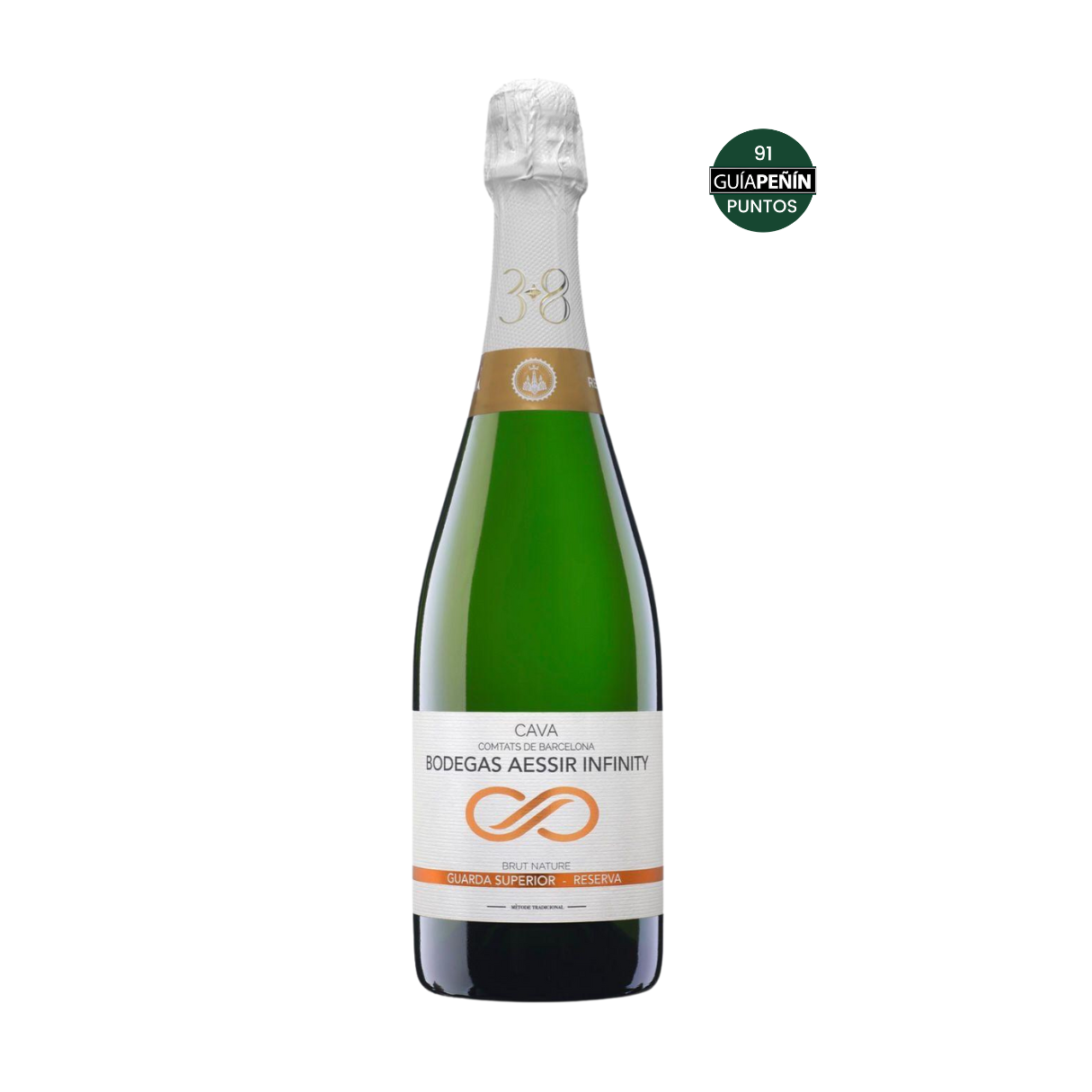 Infinity Cava Brut Nature Reserva (NV) | Spanish Wine